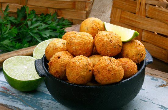 Bolinho Assado de Tilápia