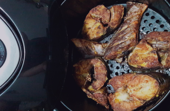 Posta de Tilápia na Airfryer